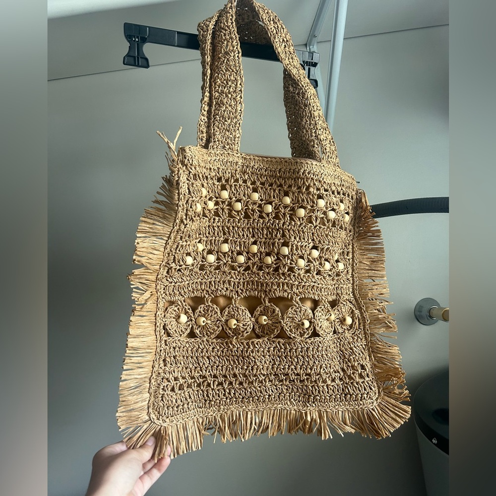 Impressions Boutique Wicker Purse Tote